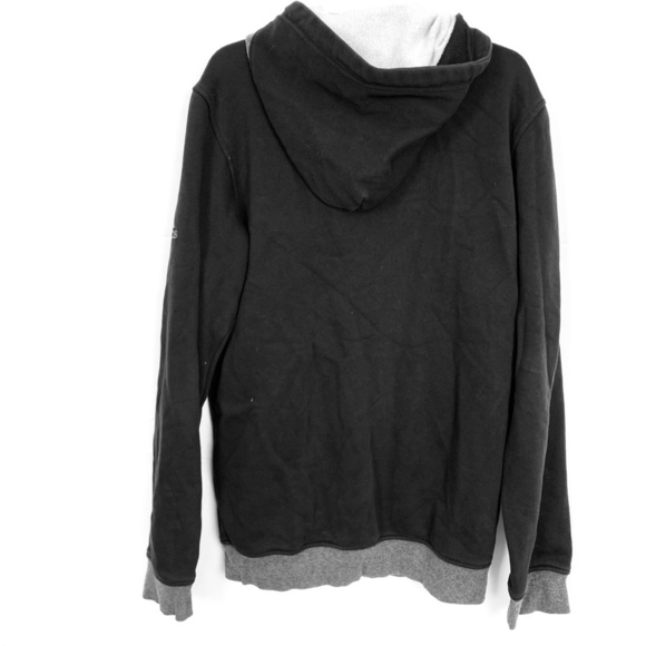 ADIDAS Full Zip Hoodie Sweatshirt Black Jacket S - Picture 7 of 16